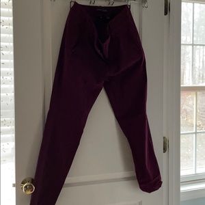 Maroon pants